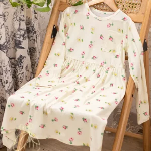 پیراهن لاله گل ریز