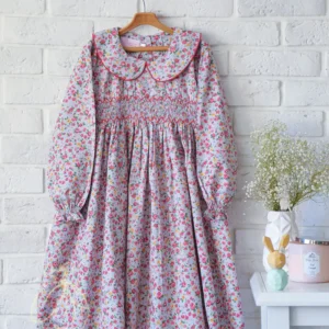 پیراهن مدل نرگس طوسی