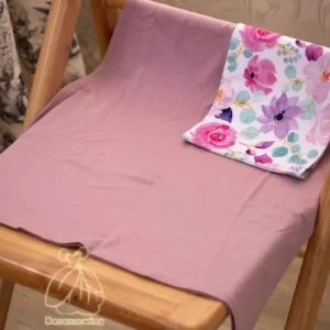 مقنعه کالباسی با هد گلدار